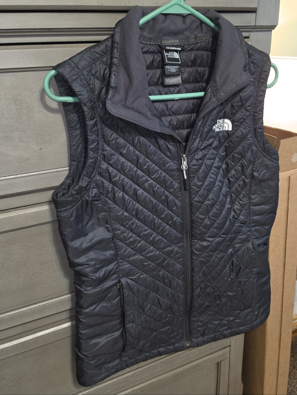 The North Face Women's Quilted Vest in Black